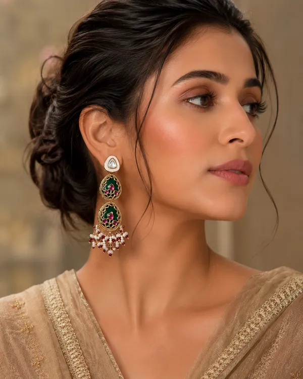 Noor_Teardrop_Meenakari_Earrings