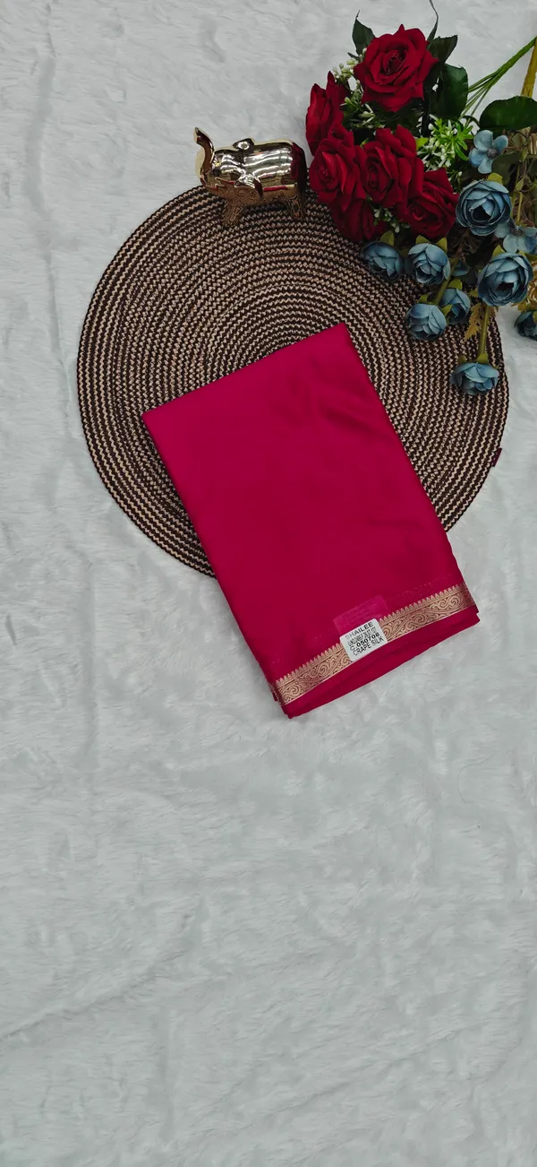 Magenta_Semi_Mysore_Crepe_Silk_Saree_For_Women