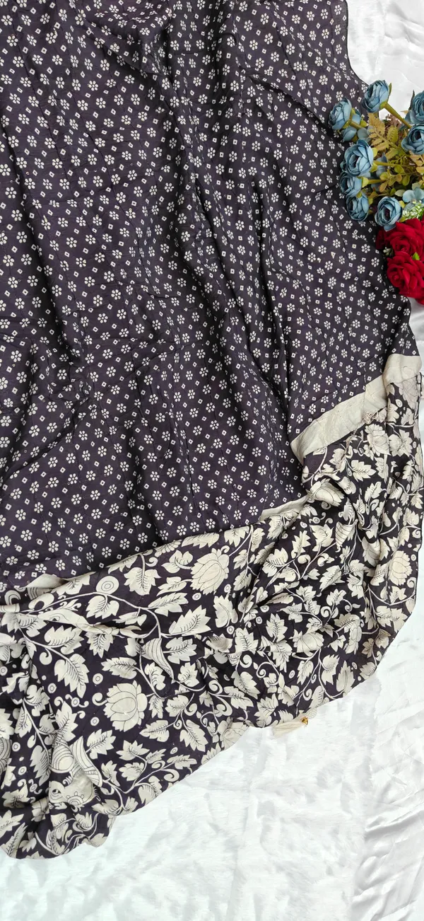 Black_Maslin_Silk_Sequence_Work_Saree_For_Women