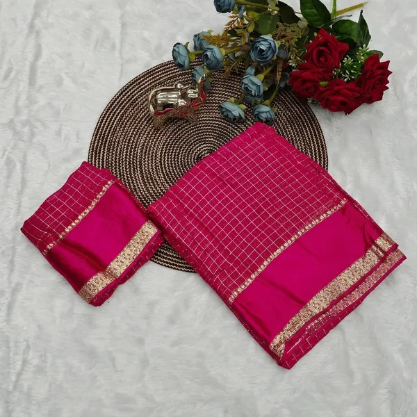 Pink_Soft_Viscose_Georgette_Saree_For_Women