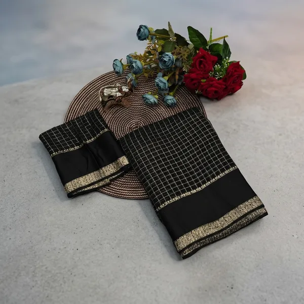 Black_Soft_Viscose_Georgette_Saree_For_Women