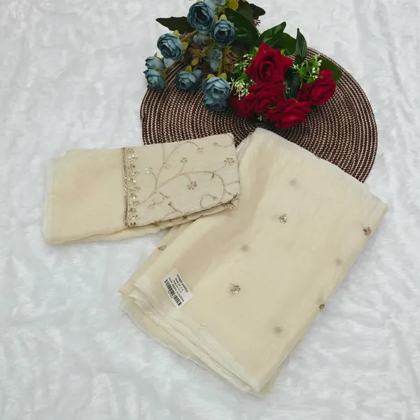 Cream_Soft_Satin_Silk_Saree_For_Women