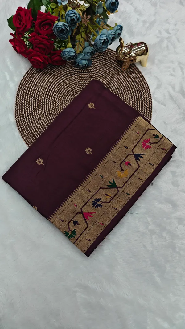 DN95_Premium_Quality_Pure_Munga_Handlooms_Paithani__Saree_For_Women