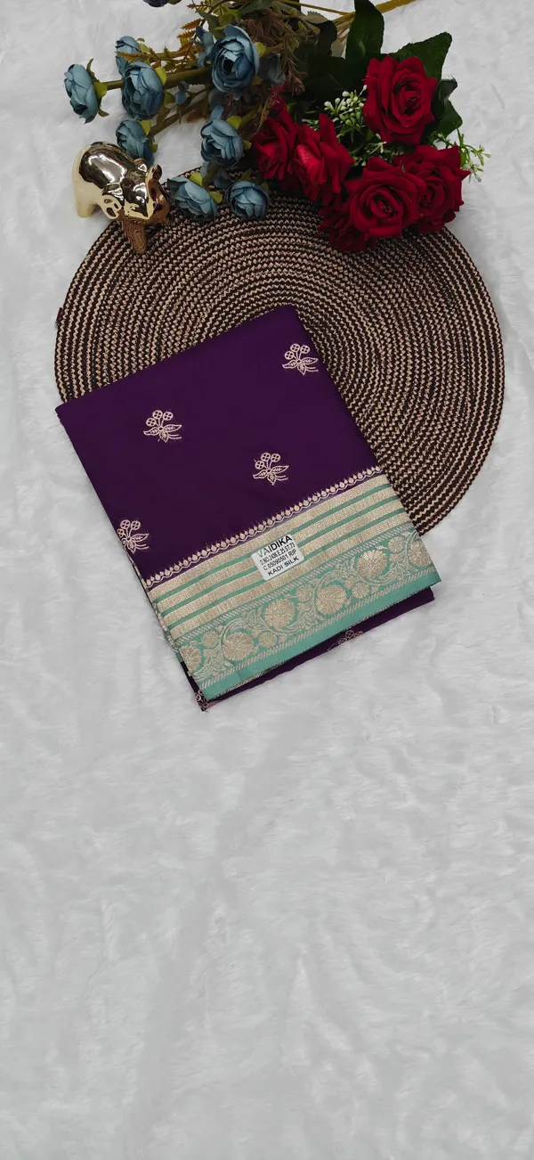 Purple_Banarasi_Khaddi_Georgette_Silk_Saree_For_Women