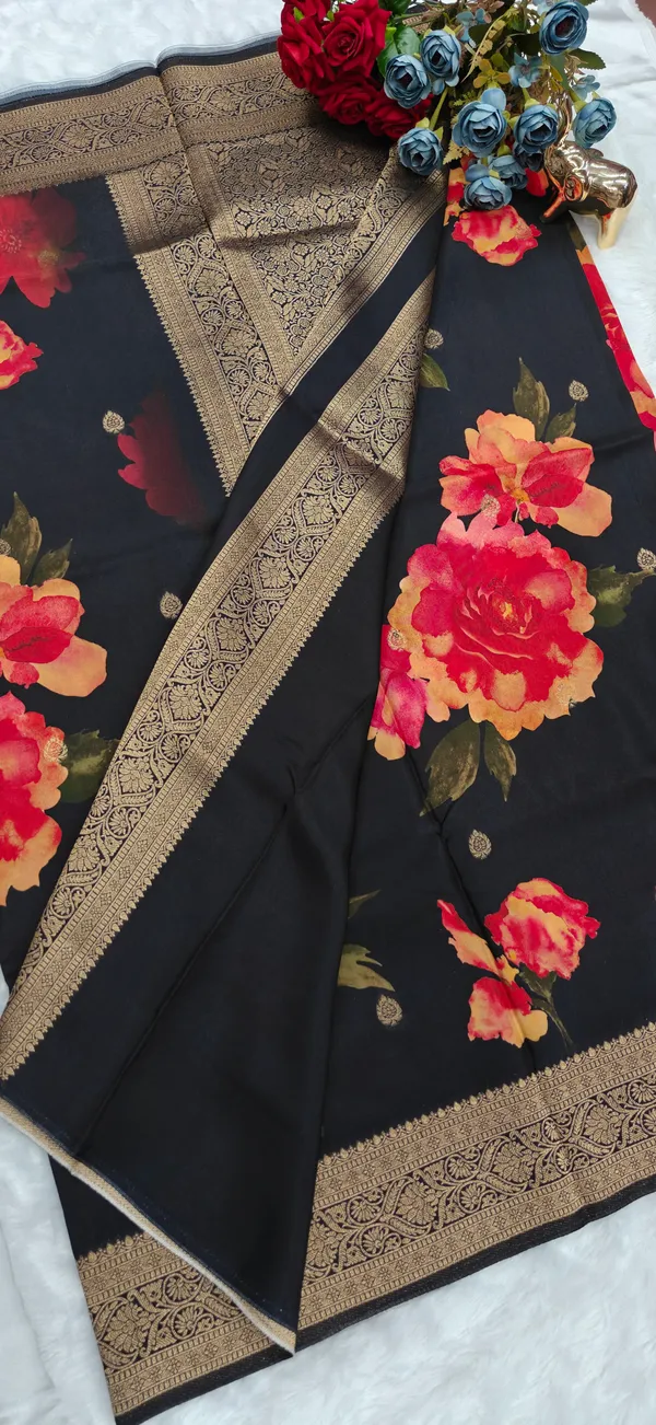 Yellow_Pure_Viscose_Silk_Saree_For_Women