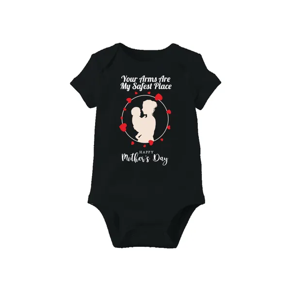 Black_Cotton_Mother'S_Day_Graphic_Print_Baby_Bodysuit