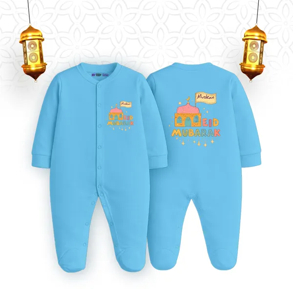 Blue_Eid_Mubarak_Elephant_Print_Full_Sleeve_Romper_For_Baby