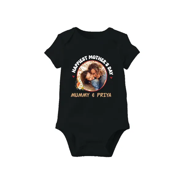 Black_Cotton_Personalized_Photo_Print_Baby_Bodysuit