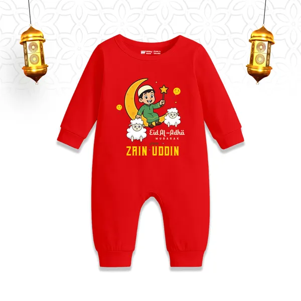 Red_Eid_Al-Adha_Personalized_Full_Sleeve_Romper_For_Baby