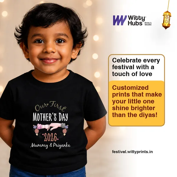 Black_Cotton_Our_First_Mother'S_Day_2026_Baby_T-Shirt
