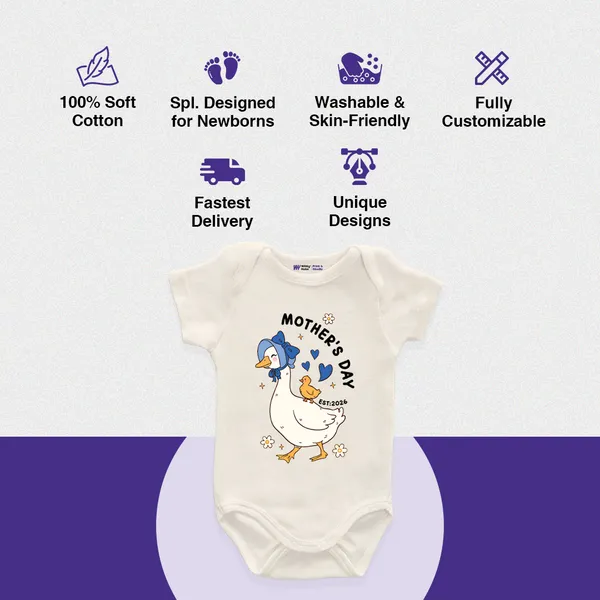 White_Cotton_Mother'S_Day_Graphic_Onesie_For_Baby