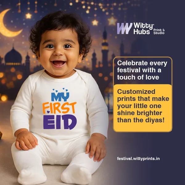 White_My_First_Eid_Long_Sleeve_Romper_For_Baby