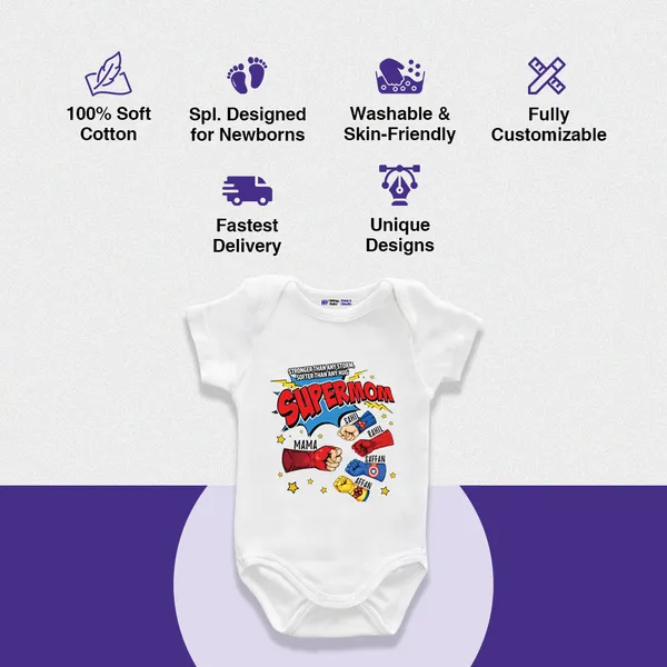 Supermom_Customized_Print_White_Cotton_Romper_For_Baby