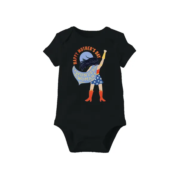Black_Cotton_Happy_Mother'S_Day_Graphic_Print_Baby_Romper