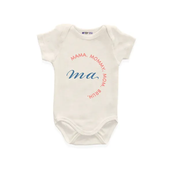 Cream_Cotton_Ma_Mama_Printed_Bodysuit_For_Newborn_Baby