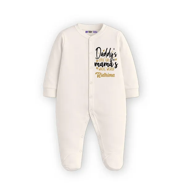 White_Personalized_Romper_For_Baby_With_Whole_World_Print