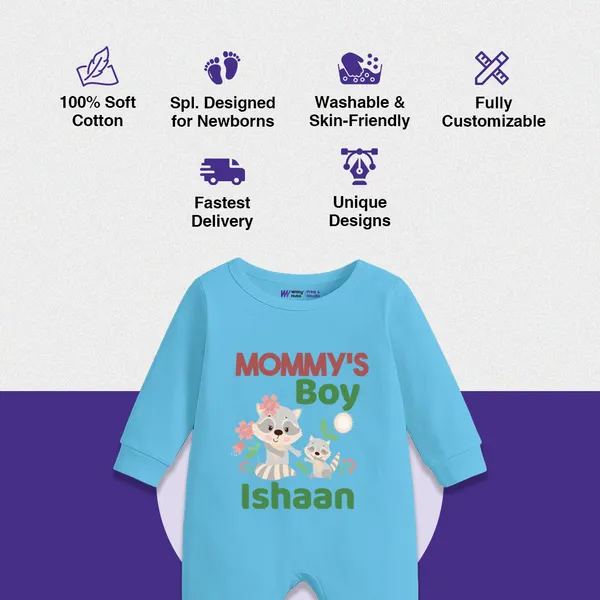 Blue_Cotton_Mommy'S_Boy_Personalized_Romper_For_Baby_Boys