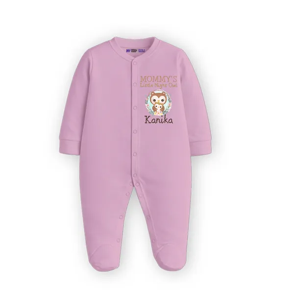 Pink_Cotton_Personalized_Full_Sleeve_Romper_For_Baby