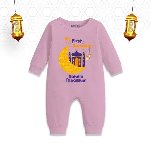 Pink_Cotton_My_First_Ramadan_Romper_For_Baby