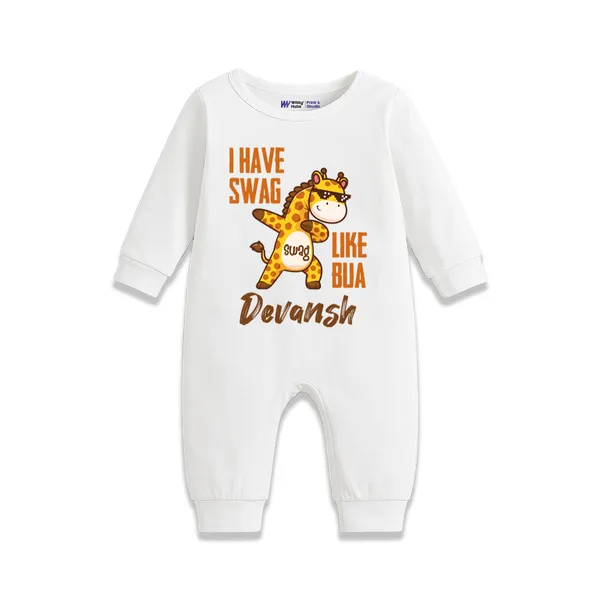 White_Cotton_Swag_Like_Bua_Romper_For_Baby