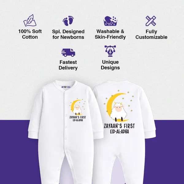 White_Cotton_Personalized_Eid_Al_Adha_Romper_For_Baby