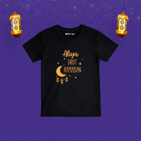 Black_Cotton_First_Ramadan_Customized_T-Shirt_For_Baby