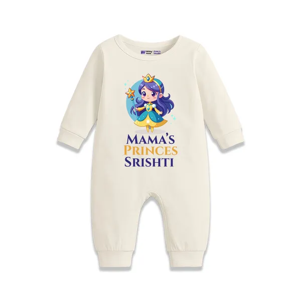 Cream_Cotton_Mama'S_Princess_Srishti_Baby_Romper
