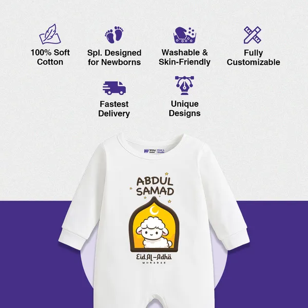 White_Cotton_Abdul_Samad_Eid_Al-Adha_Romper_For_Baby_Boys