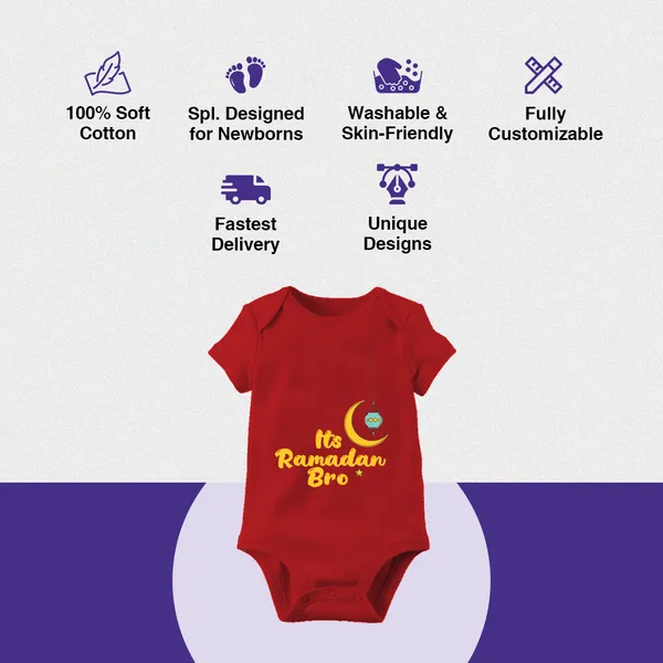 Red_Cotton_Its_Ramadan_Bro_Romper_For_Baby_Boys