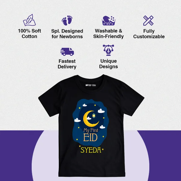 Black_Cotton_My_First_Eid_Customized_T-Shirt_For_Kids