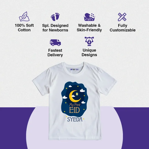 My_First_Eid_Customized_Print_White_Cotton_T-Shirt_For_Kids
