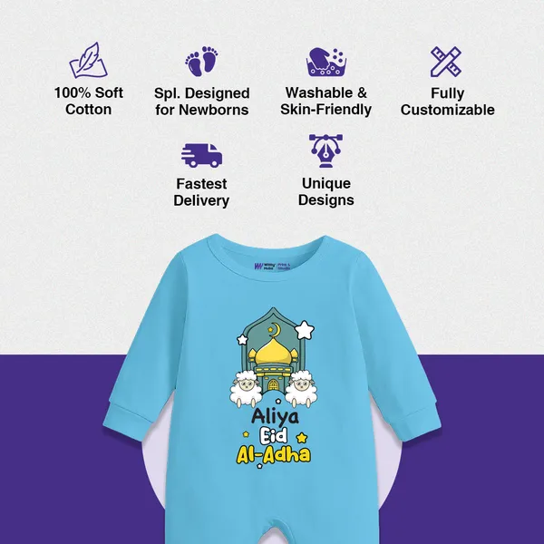 Blue_Personalized_Eid_Al-Adha_Full_Sleeve_Romper_For_Baby