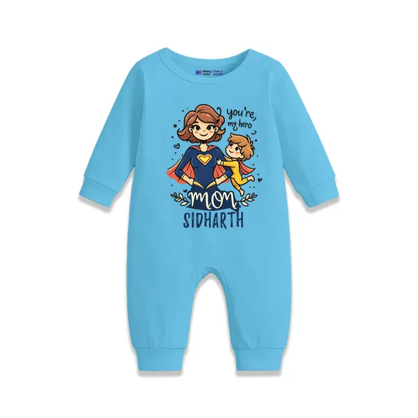 Blue_Cotton_Superhero_Mom_Personalized_Romper_For_Baby