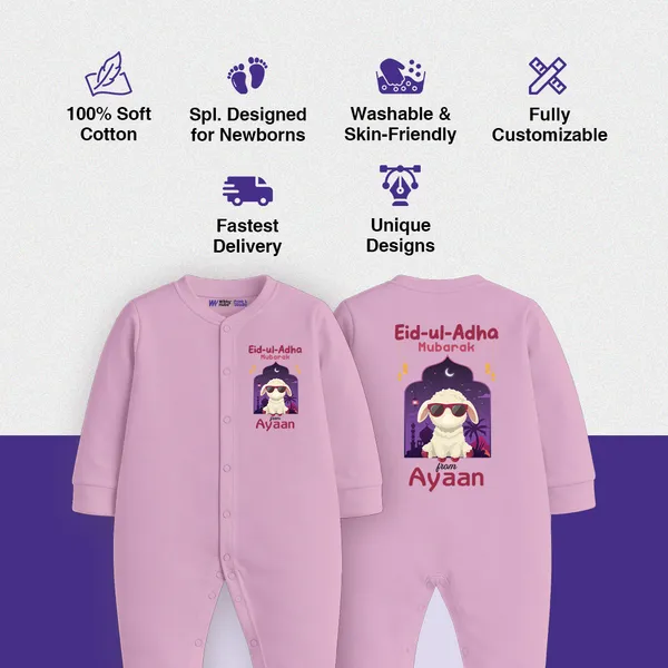 Pink_Eid_Ul_Adha_Personalized_Baby_Romper_With_Custom_Name