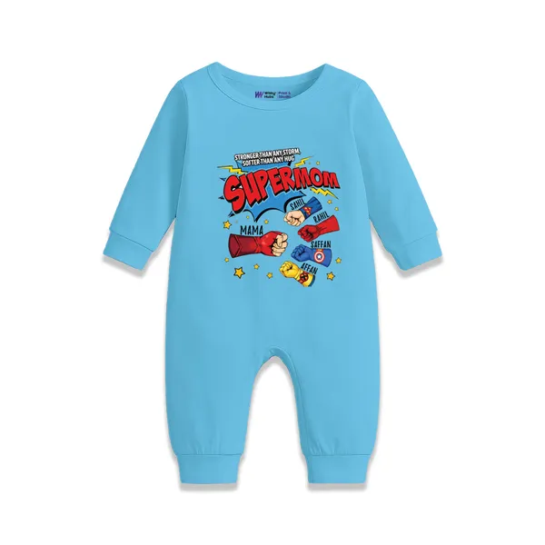 Turquoise_Blue_Cotton_Romper_For_Baby_Boys