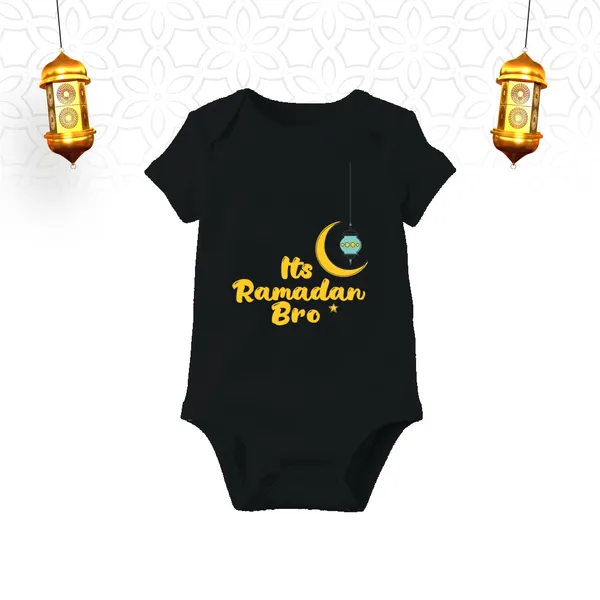 Black_Cotton_Its_Ramadan_Bro_Bodysuit_For_Baby_Boys