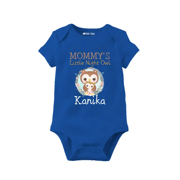 Blue_Cotton_Mommy'S_Little_Night_Owl_Printed_Romper_For_Baby