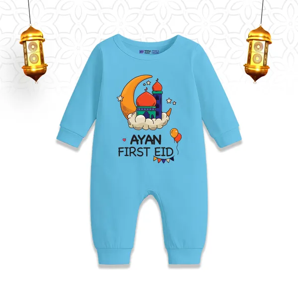 Blue_Cotton_First_Eid_Romper_For_Baby_Boys