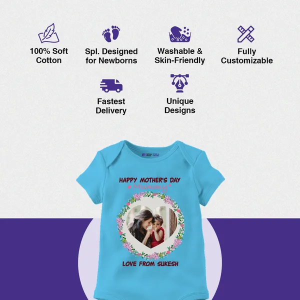 Customizable_Photo_Print_Baby_T-Shirt_For_Mother'S_Day