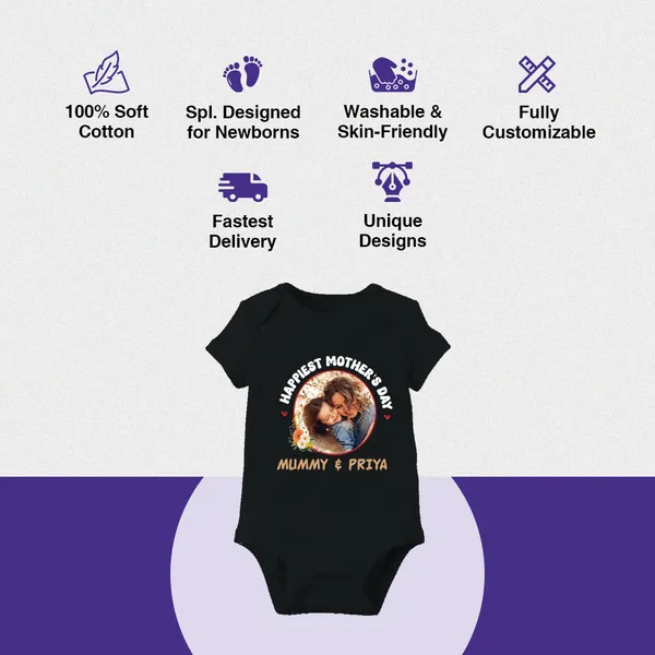 Black_Cotton_Personalized_Photo_Print_Baby_Bodysuit