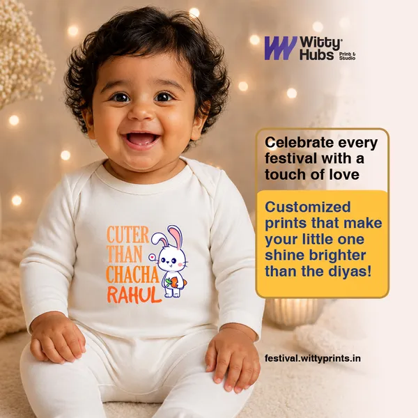 White_Cotton_Cuter_Than_Chacha_Rahul_Romper_For_Newborns