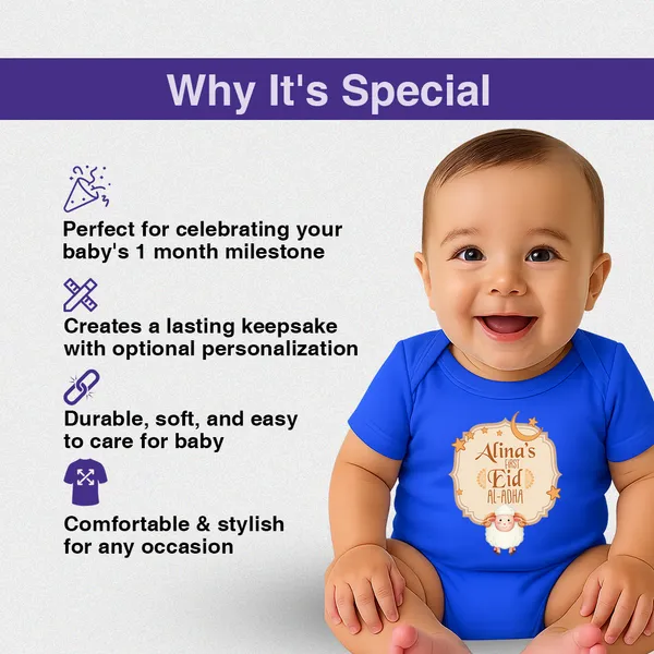 Blue_Cotton_Eid_Al-Adha_Personalized_Baby_Bodysuit