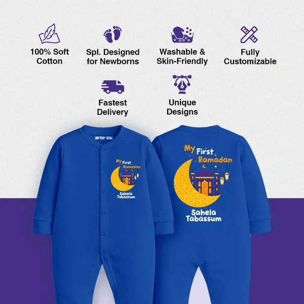 Blue_Cotton_My_First_Ramadan_Romper_For_Baby