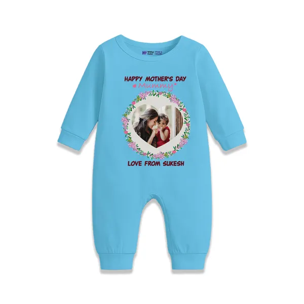 Blue_Personalized_Photo_Print_Full_Sleeve_Romper_For_Baby