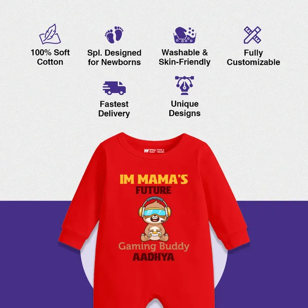 Red_Cotton_Gaming_Buddy_Full_Sleeve_Romper_For_Baby_Boys