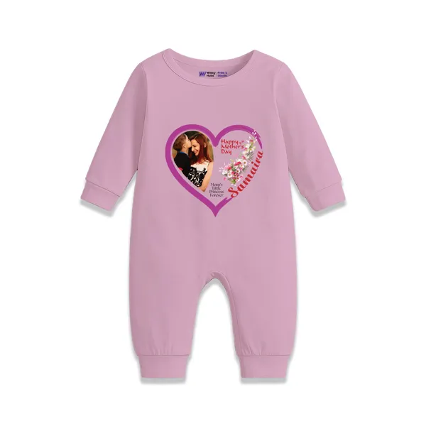 Pink_Customizable_Heart_Photo_Print_Romper_For_Baby