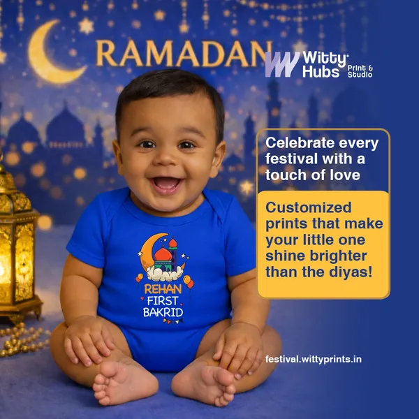 Rehan_First_Bakrid_Blue_Romper_For_Baby_Boys