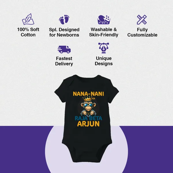 Black_Cotton_Customized_Nana_Nani_Print_Bodysuit_For_Baby