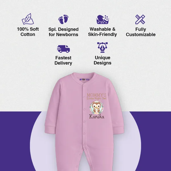 Pink_Cotton_Personalized_Full_Sleeve_Romper_For_Baby