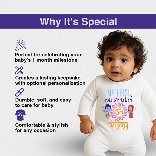 My_First_Navratri_Vijay_Cotton_Romper_For_Baby
